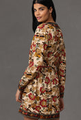 Load image into Gallery viewer, Farm Rio Long-Sleeve Printed Wrap Mini Dress
