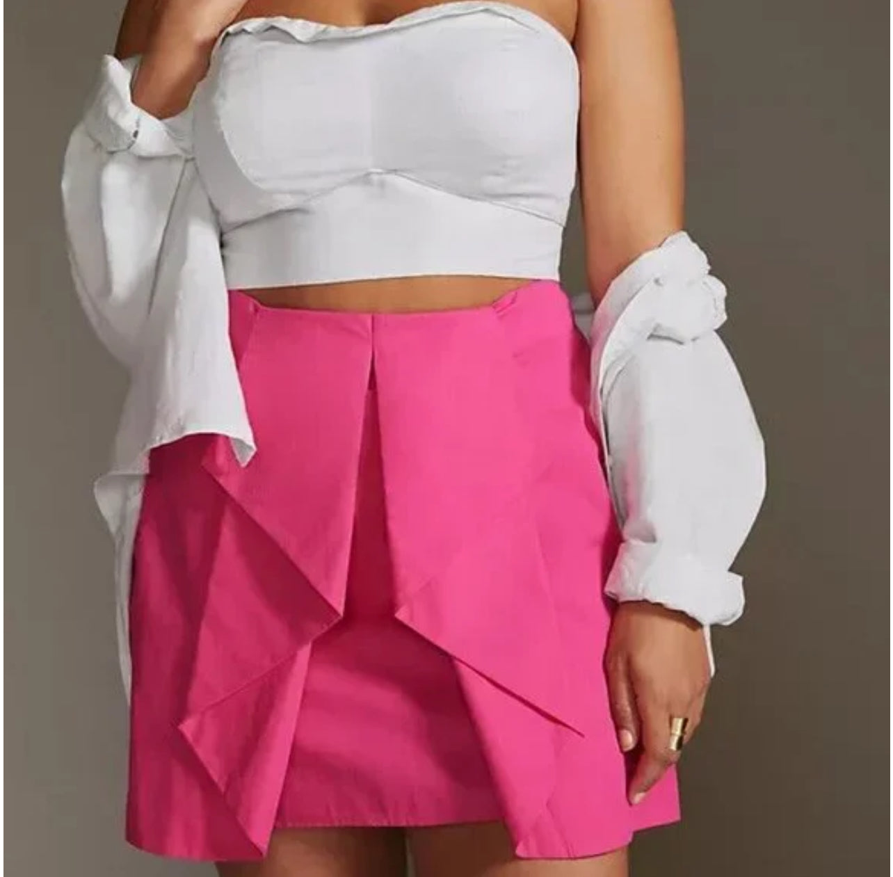 Maeve Ruffled Mini Skirt