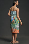 Load image into Gallery viewer, By Anthropologie Sleeveless Foldover Knee Length Dress
