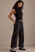 Load image into Gallery viewer, The Sport Cuff Mid-Rise Crop Wide-Leg Jeans by Pilcro
