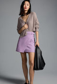 Load image into Gallery viewer, Maeve Belted Wrap Mini Skirt
