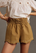 Load image into Gallery viewer, By Anthropologie Scallop-Hem Shorts
