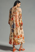 Load image into Gallery viewer, Siddhartha Bansal Ruffled Tie-Neck Dress
