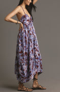 Load image into Gallery viewer, By Anthropologie Sleeveless V-Neck A-Line Midi Dress
