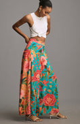 Load image into Gallery viewer, Farm Rio x Anthropologie Floral Wide-Leg Pants
