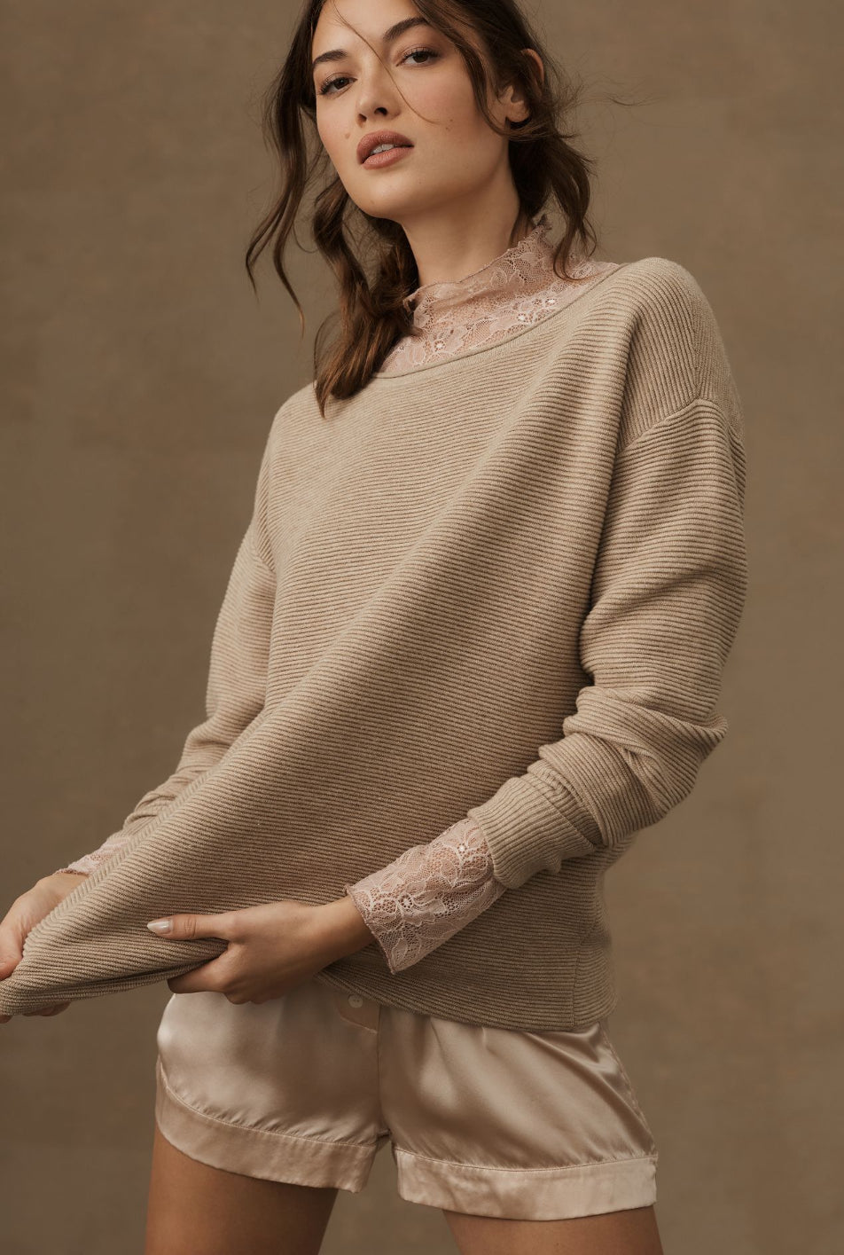 By Anthropologie Long Tunic Sweater