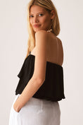 Load image into Gallery viewer, By Anthropologie Strapless Flounce Top
