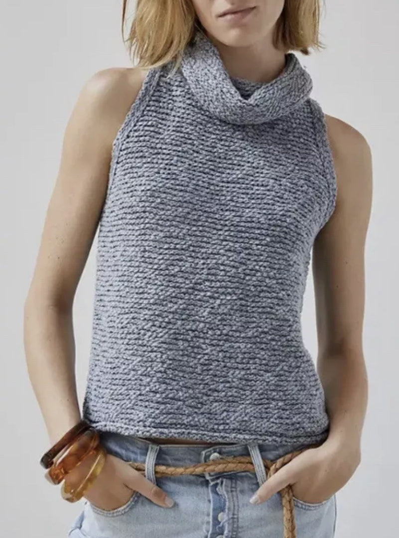 Pilcro Turtleneck Sweater Tank