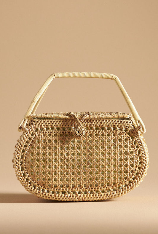 Woven Picnic Bali Clutch Bag