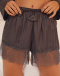 Load image into Gallery viewer, By Anthropologie Lace-Trim Pajama Shorts
