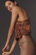 Load image into Gallery viewer, Maeve Embellished Cutwork Cross-Back Tank
