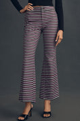 Load image into Gallery viewer, Maeve Striped Kick Flare Pants
