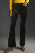 Load image into Gallery viewer, Pilcro Demilune Mid-Rise 33" Bootcut Velvet Jeans
