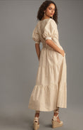 Load image into Gallery viewer, The Somerset Maxi Dress: Puff-Sleeve Edition
