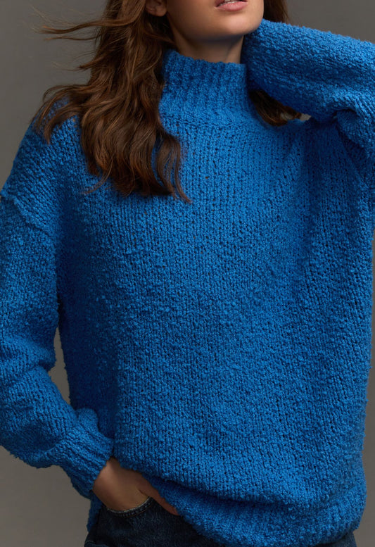 The Need-It Oversized Mock Neck Sweater