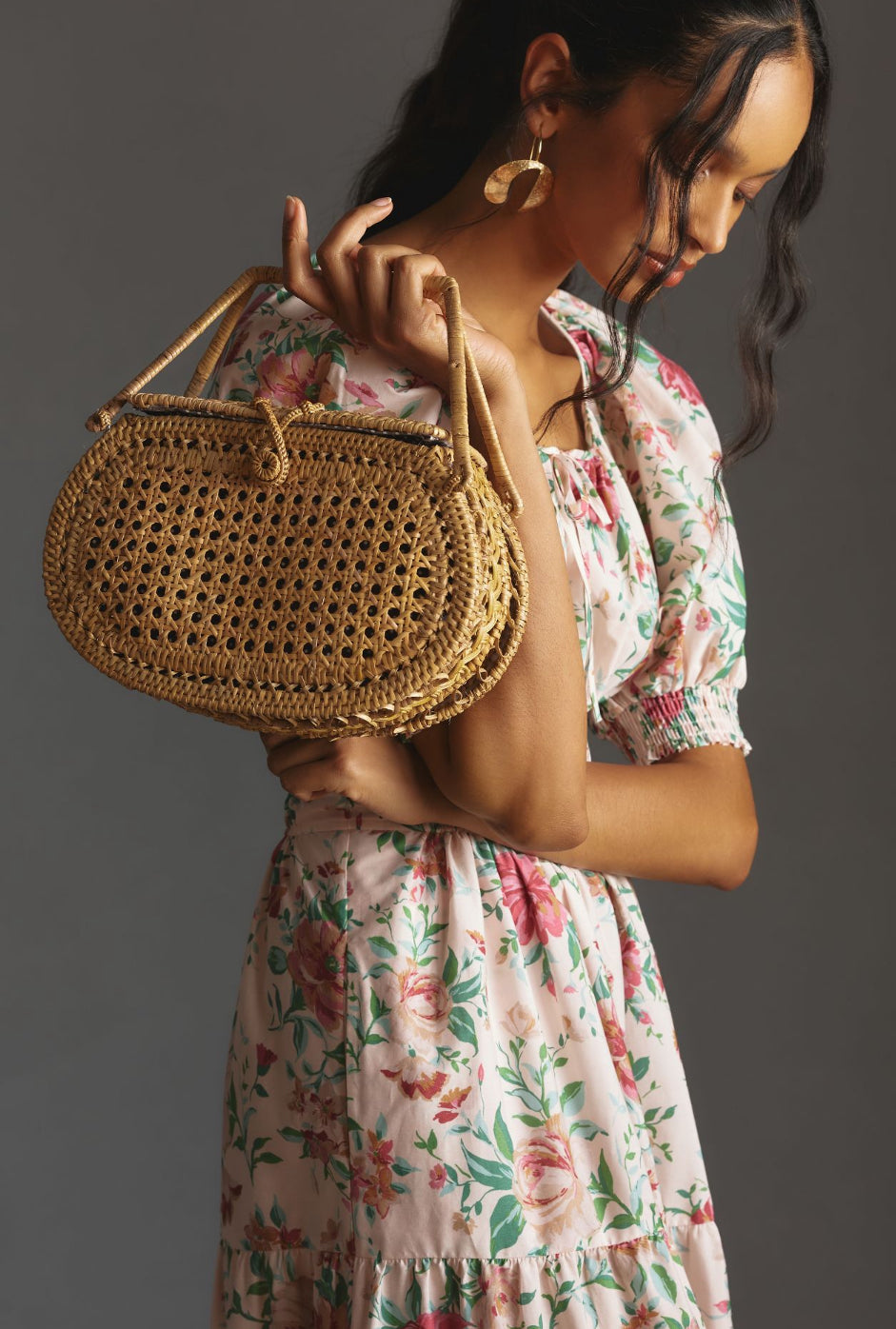 Woven Picnic Bali Clutch Bag