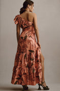 Load image into Gallery viewer, Hutch One-Shoulder Ruffle Maxi Dress
