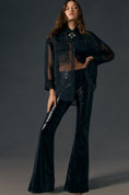 Load image into Gallery viewer, Hudson Holly High-Rise Flare Faux Leather Pants
