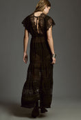 Load image into Gallery viewer, By Anthropologie Sheer Lace Maxi Dress
