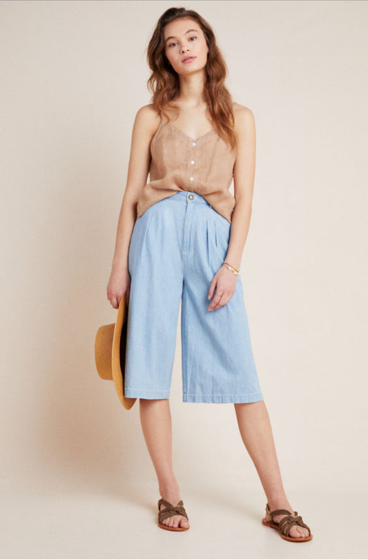 Mina Chambray Culottes