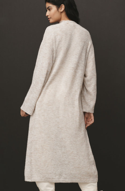 By Anthropologie Solid Long Cardigan Sweater