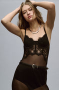 Load image into Gallery viewer, By Anthropologie Hourglass Lace Bodysuit
