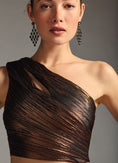 Load image into Gallery viewer, Dress The Population One-Shoulder Cutout Dress
