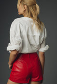 Load image into Gallery viewer, The Colette Faux Leather Shorts by Maeve
