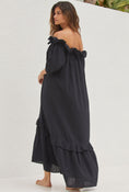 Load image into Gallery viewer, By Anthropologie Ruffle Off-The-Shoulder Gauze Dress
