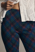 Load image into Gallery viewer, The Margot Kick-Flare Cropped Trousers by Maeve: Plaid Edition
