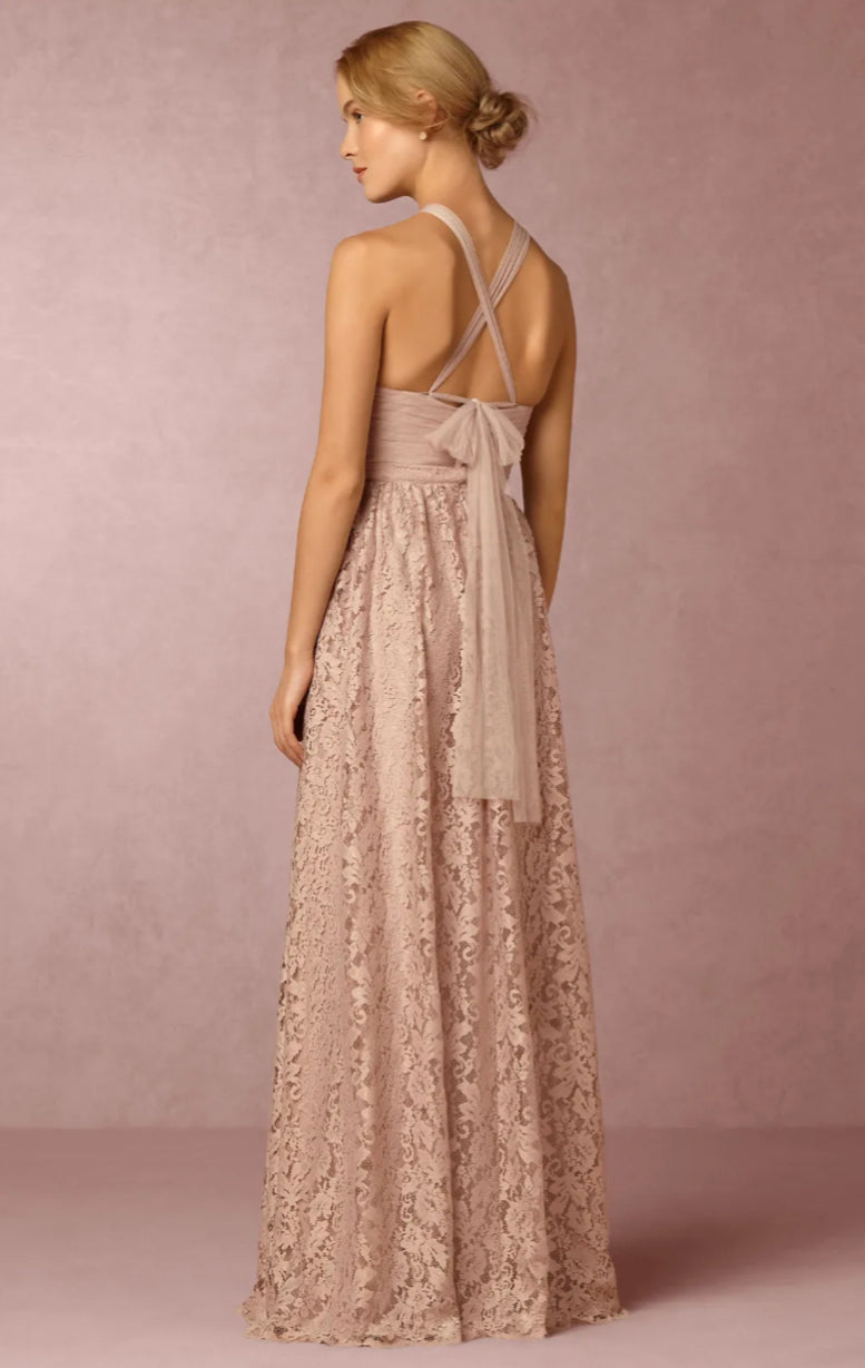 BHLDN Cambria Lace Maxi Skirt