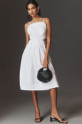 Load image into Gallery viewer, By Anthropologie Strappy Square-Neck Apron Midi Dress
