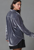 Load image into Gallery viewer, The Hadley Relaxed Buttondown Shirt by Pilcro: Velvet Edition
