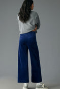 Load image into Gallery viewer, The Colette Cropped Corduroy Wide-Leg Trousers by Maeve
