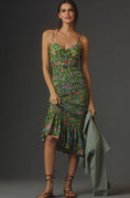 Load image into Gallery viewer, Farm Rio x Anthropologie Ruched Tie-Front Dress
