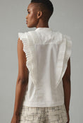 Load image into Gallery viewer, Maeve Sleeveless Ruffled Blouse
