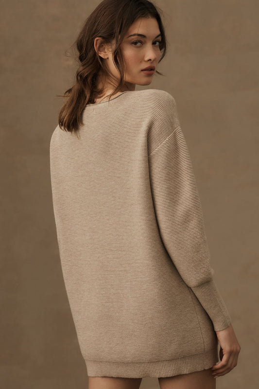 By Anthropologie Long Tunic Sweater