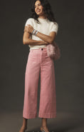 Load image into Gallery viewer, The Colette Cropped Wide-Leg Corduroy Pants by Maeve
