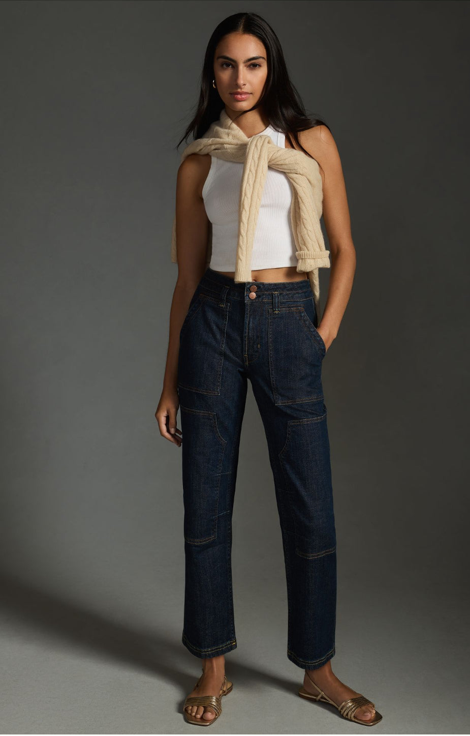 The Wanderer Polished Relaxed-Leg Jeans by Pilcro