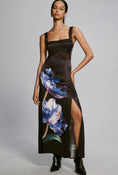 Load image into Gallery viewer, By Anthropologie Sleeveless Floral Slim Maxi Dress
