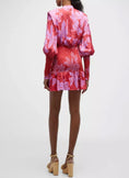 Load image into Gallery viewer, Farm Rio Living Nature Heart-Cutout Smocked Mini Dress
