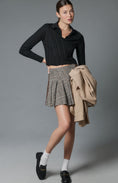 Load image into Gallery viewer, Maeve Ribbed V-Neck Polo Sweater
