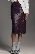 Load image into Gallery viewer, The Tilda Sequin Slip Skirt
