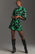 Load image into Gallery viewer, Essentiel Antwerp Elixir Puff-Sleeve Mini Dress
