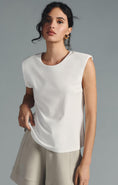 Load image into Gallery viewer, By Anthropologie Structured Sleeveless Top
