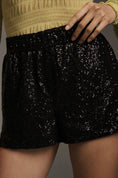 Load image into Gallery viewer, By Anthropologie Sequin Boxer Shorts
