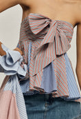 Load image into Gallery viewer, By Anthropologie Strapless Tie Swing Blouse
