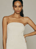 Load image into Gallery viewer, Pilcro Strapless Corduroy Slim Midi Dress
