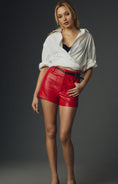 Load image into Gallery viewer, The Colette Faux Leather Shorts by Maeve
