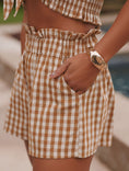 Load image into Gallery viewer, MABLE Gingham Shorts
